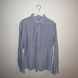 COS Men's Stripped Dress Shirt Large